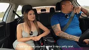 Tiffany Cox Reveals Face In Hot Casting Blowjob Interview