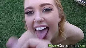 Cuckolding Teen In Interracial Group Humiliation