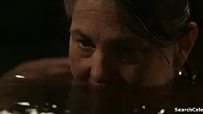 Sexy Pornstars Gaby Hoffmann And Cherry Jones Topless In See-Through Outfits, Handjob Action