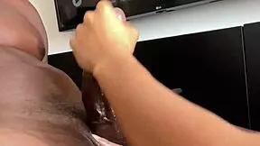 A Good Massage With Monster Cock Licking.