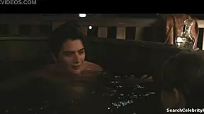 Sexy Pornstars Gaby Hoffmann And Cherry Jones Topless In See-Through Outfits, Handjob Action