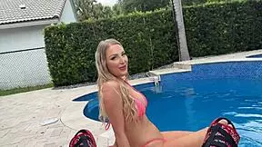 my step sister harper hill swallows stepbro teddy tarantinos load by the pool