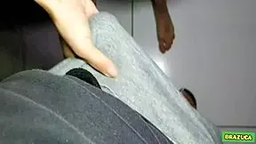 YouTube star records her first porn scene.