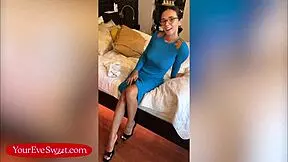 Cute French Teacher Films Herself Cumming On Big Dildo Solo