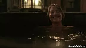 Sexy Pornstars Gaby Hoffmann And Cherry Jones Topless In See-Through Outfits, Handjob Action