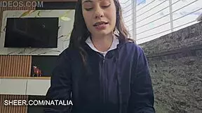 Cute Schoolgirl Cheats On Boyfriend With Best Friend