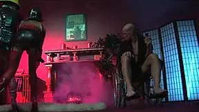 Carly and Cassie fuck the guy till he cums