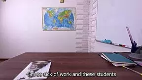 Student Puts Cum Inside Herself To Pass The Exam With Teacher Roleplay And Taboo Fantasy