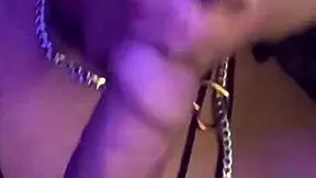 ebony couple enjoys intimate facial moment