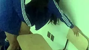 hot student loses innocence as classmate fucks her hard in classroom