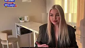 I watch my young busty blonde get cock in her tight ass