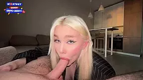 I watch my young busty blonde get cock in her tight ass