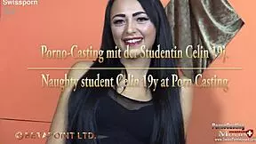 porno-casting with model celin 19j - free movie!