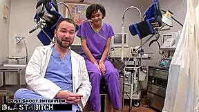 Student Jackie Banes gets caught in the hospital and blasted with cum by Doctor Tampa - alt version on BlastaBitch reup