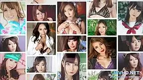 naughty japanese teens in high-def amateur compilation