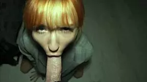 Big titty ginger gets fucked and folded like a pretzel