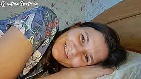 Your loving russian girlfriend waking you up by sucking dick in bedroom 😘