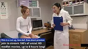 Perverted podiatrist sucks tattooed feet toes