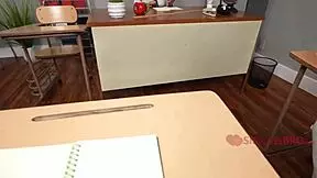 fucking in detention is okay as long as you fuck the teacher too 😏