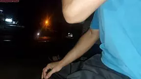 Risk Putting Dick In Front Of Woman Waiting For Bus - See Her Reaction