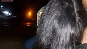 Risk Putting Dick In Front Of Woman Waiting For Bus - See Her Reaction