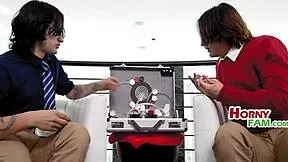 teen gets fucked by father-in-law and uncle in taboo threesome