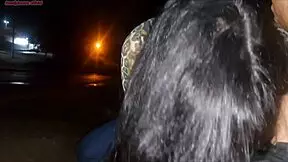 Risk Putting Dick In Front Of Woman Waiting For Bus - See Her Reaction