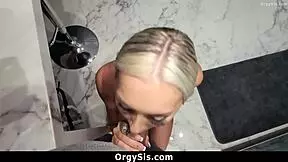 stepsis finds out she's adopted and seduces her stepbro in hardcore action