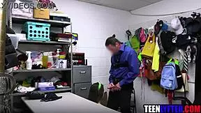 did the teen thief get strip searched and banged?