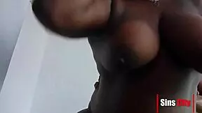 Cougar fucks young 18+ boy with big black cock