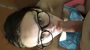 Are you gonna suck or just talk, cause my girlfriend can't suck with her mouth all closed up