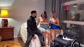 i traveled from rio to sao paulo for hot ass fucking with the couple again