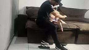 Wife submits to police domination to save her husband