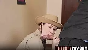 super hot stepmom covers her familys bad deed for hardcore sex with seargent subgirl juan largo