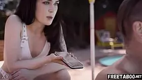 I am Chanel Preston, passed around by twisted stepsiblings in taboo 3some