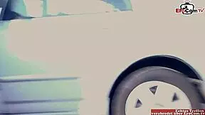 Brunette Teen Picked Up for Big Black Cock