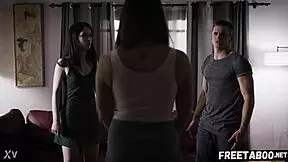 I am Chanel Preston, passed around by twisted stepsiblings in taboo 3some