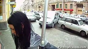 Fucking Glasses - Mya Dark Teen Feels Intense Sex On Shaved-Pussy Piano