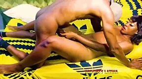 Black teen visits his best friend's sister in her new apartment.