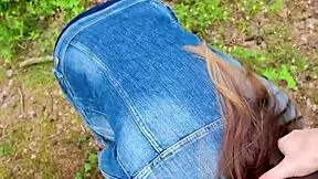 Went For Walk After Fucking, Sucked Him Off Outdoors And Swallowed Cum