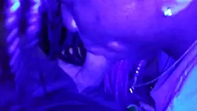 ebony teen 18+ gags on latin dick 😍