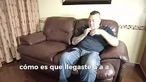 Passionate Casting With Young Brunette University Student