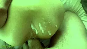 Asian amateur girlfriend drains white boyfriend's cock empty with sloppy doggystyle