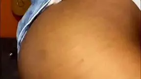 Morena enjoys a passionate encounter with her partner in a homemade scene.