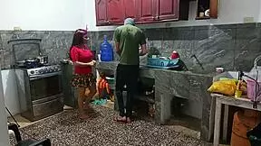 Canadian young 18+ in uniform shaking her beautiful big ass