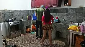 Canadian young 18+ in uniform shaking her beautiful big ass