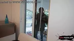 Sneaky Sex With Hot Latina Maid Involves Big Tits Doggystyle And Getting Caught By Coworker