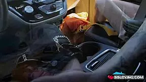 thea summers reaches for stepbros cock rubbing to show gratitude