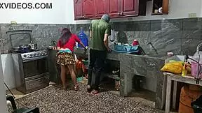 Canadian young 18+ in uniform shaking her beautiful big ass