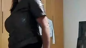 Hot South African Babe Strips Naked For Webcam Fans